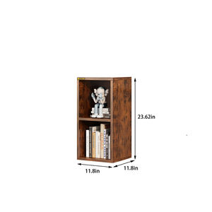 YQ JENMW Petite bibliothèque <span class=keywords><strong>de</strong></span> haute qualité <span class=keywords><strong>de</strong></span> couleur bois antique, armoire <span class=keywords><strong>de</strong></span> rangement <span class=keywords><strong>de</strong></span> salon simple, support <span class=keywords><strong>de</strong></span> rangement <span class=keywords><strong>de</strong></span> <span class=keywords><strong>maison</strong></span> <span class=keywords><strong>de</strong></span> <span class=keywords><strong>location</strong></span> - Product Image 2
