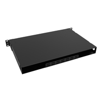 Mini-boîtier terminal rotatif 72 fibres LC/FC ODF 1U 19 pouces pour montage en rack, boîtier de brassage de fibres optiques