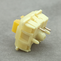 Interrupteurs mécaniques linéaires/tactiles OEM, tige en POM, boîtier supérieur HPE, interrupteurs de clavier jaunes à 5 broches
