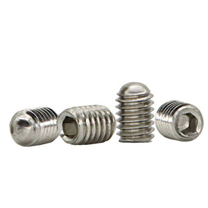 Sekrup Set Hex Socket Oval-Tip M3 M4 M5 M6 M8 6-32 8-32 10-32 1/4-20 3/8-16 SUS304 316 Baja Paduan Hitam Kelas 12.9 - Product Image 4