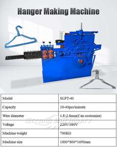 Máquina de fabricación de colgador de alambre recubierto de PP de control CNC - Product Image 5