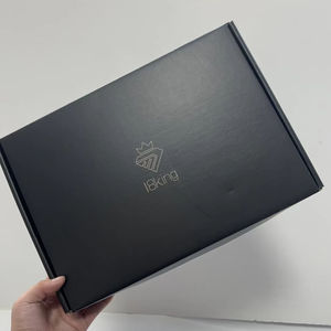 Cajas de Cartón Negro Personalizadas con Logotipo Impreso a Color, Cajas de Embalaje Corrugadas Medianas para Envío y Logística - Product Image 5