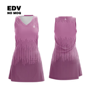 Custom A-Line Netball Uniform Jersey Polyester Sportswear <b>for</b> Adults Printed with <b>Sublimation</b> Team Wear-Girl's Netball Dress - Product Image 5