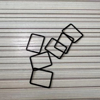 Joints carrés en caoutchouc souple personnalisables avec résistance à haute température Options EPDM Foam/PVC