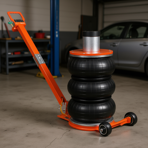 Gato neumático para coche de 5 toneladas con mango largo ajustable para vehículos tipo sedán - Product Image 2