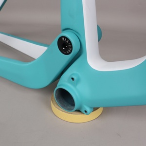 Ful Suspension Carbon Fiber T1000 MTB Bike XC <b>Frame</b> FM198 29er Custom <b>Paint</b> Travel 120mm BB92 Bottom Bracket - Product Image 3