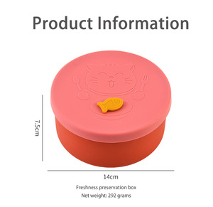 Contenedor <span class=keywords><strong>de</strong></span> Silicona Reutilizable para Congelador con Tapa Hermética, Apto para <span class=keywords><strong>Microondas</strong></span>, para Compras al por Mayor y Fiestas - Product Image 5