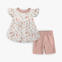Pyjamas pour bébé de haute qualité, vêtements de nuit pour bébé, pyjamas en bambou, design personnalisé, ensemble de vêtements pour fille, pyjamas pour bébé fille