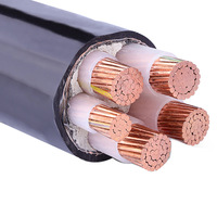Cable de Bajo Voltaje YaLi 0.6/1kV WDZC-YJY con Conductor de Aluminio, Aislamiento XLPE y Revestimiento de PVC, Clasificación IP68 para Uso Industrial y en Edificios