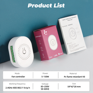 Interruptor Inteligente WIFI con Control <span class=keywords><strong>Remoto</strong></span> Inalámbrico de 30m de Alcance, 4 Botones, Función de Temporizador <span class=keywords><strong>para</strong></span> Puerta de Garaje, Plástico, Directo de Fábrica - Product Image 3