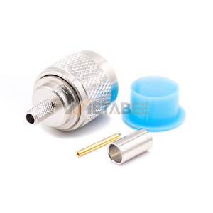 Conector Coaxial RF Tipo N Macho, Recto y en Ángulo Recto, con Abrazadera de Compresión para Cable RG58 RG59 RG174 RG213 RG214 LMR200 LMR400 - Product Image 2