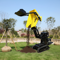 ANT BY600 Mini Dumper Multifunctionele Rupslader Zelflossende Tuinlader Buiten Materiaal Handling Motor Tandwiel Lager