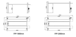 Tự động 2 cấp độ bãi đậu xe nâng <span class=keywords><strong>4</strong></span> bài Nâng Nền tảng thủy lực điều khiển hệ thống bốn bài - Product Image 5