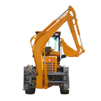 Livraison gratuite Système hydraulique robuste Chargeuse-pelleteuse Jcb Chargeuse-pelleteuse 4x4