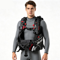 Gilet compensateur de flottabilité professionnel en nylon toutes tailles pour la plongée technique et l'entraînement