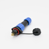 Prise étanche pour l'aviation 250V/380V SD13-Flame-7core pour connexion électrique
