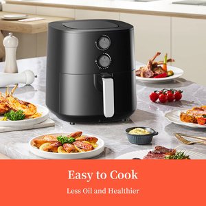 Consumer Reports Meilleure mini-friteuse <span class=keywords><strong>2L</strong></span> 3,5 L 4L 5,5 L 5L Capacité électrique avec huile chaude et option de contrôle mécanique - Product Image 2