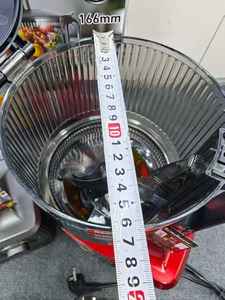 Extracteur de jus lent automatique 400W 220V, machine à jus de fruits et légumes avec grande <span class=keywords><strong>goulotte</strong></span> d'alimentation pour la cuisine domestique en Afrique - Product Image 6