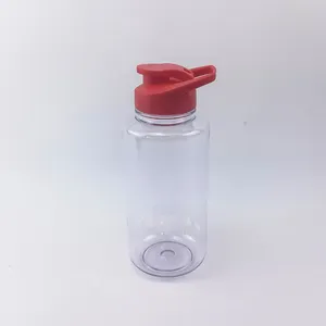 1000ML Atacado Chá Infusor Garrafas De Água De Vidro Limpeza Plástico Suco Bebidas Garrafa De Água Tea Sport Bottle