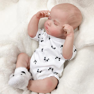 Kindure Luoluo Bambola Reborn Realistica da 20 Pollici, Fatta a Mano in Vinile e Cotone, Kit Completo per Neonati con Capelli Personalizzabili - Product Image 6