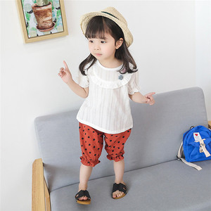 Pantalones Harem Estampados de Bangladesh para Niños y Camisetas Deportivas Lisas al por Mayor en Los Ángeles - Product Image 5