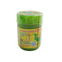Inhalateur Nasal aux Herbes Composées Thaïlandaises, Menthol Naturel et Borneol, Rafraîchissant, Soulagement des Vertiges, Stick Nasal Herbal Frais