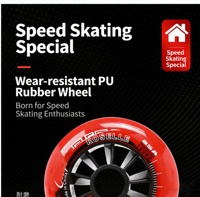 Ruidongle Vente en gros Roues de patins à roulettes 90 100 110 Haute résistance à l'usure 85A Vitesse Extérieur Lumineuses