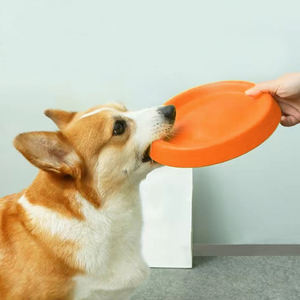 Köpek eğitim uçan diskler hafif orta büyük ırklar için interaktif Pet oyuncak agresif için uçan halka alıcı oyuncak - Product Image 2