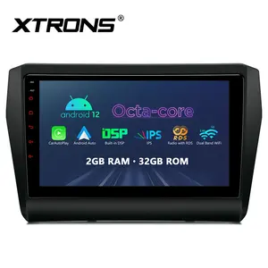 XTRONS 8Core Android 12 автомобильный стерео Carplay DSP Android авто для Suzuki Swift 2017-2022 9 дюймов Автомобильный видео