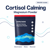 Poudre d'électrolytes de magnésium apaisante OEM pour le cortisol – Complément anti-stress, relaxation, amélioration de l'humeur et du sommeil – Préparation en poudre à boire