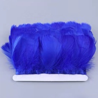 En vrac 8-12 cm Plumes D'oie Garnitures et Franges en Différentes Couleurs Avec Teint pour la Fête De Mariage Artisanat Vêtements Festival Décorations