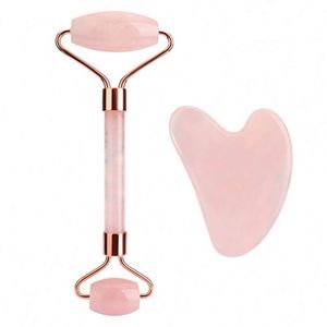 Juego de Rodillo de Jade y Gua Sha Portátil e Innovador 2025, Producto para el Cuidado de la Piel y Belleza, Regalos de Boda para Invitados - Product Image 2
