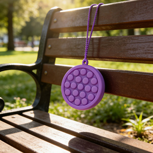 ของเล่นบับเบิ้ลซิลิโคนหลากสีแบบนำกลับมาใช้ใหม่ - ของเล่นบีบคลายเครียด - Product Image 6