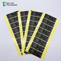 Étiquette en papier d'aluminium PET noir mat, adhésif résistant à la chaleur, impression personnalisée, autocollant pour appareil électrique, feuille d'étiquette CE