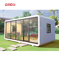 Maisons à capsules modernes en aluminium Maisons en conteneur d'hôtels à vendre au Kenya Maisons en conteneur 3 chambres à coucher 5 ans