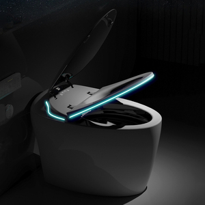 Nhà sử dụng phòng tắm trứng hình một mảnh gốm WC nhà vệ sinh bát tự động tuôn ra nước tủ quần áo thông minh CHẬU VỆ SINH nhà vệ sinh nhà vệ sinh thông minh - Product Image 2