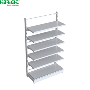 Heavy Duty Metal Supermarket <b>Shelf</b> Gondola Rack <b>Wire</b> Mesh Retail Grocery Store Display Shelving - Product Image 4