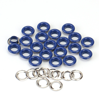 Usine En Gros Riche Couleurs En Laiton Métal Oeillet Oeillet Sans Nickel Émail Durable Peint pour Vêtements