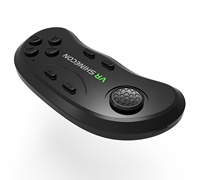 VR SHINECON convient pour 4.7-6.5 pouces Android et IOS 3D Real 2K VR lunettes avec télécommande
