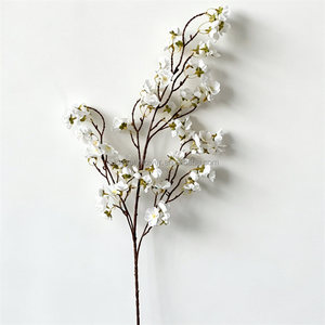 L-219 Fiori di Ciliegio Giapponesi Artificiali in Seta Fatti a Mano, Grandi e Morbidi, per Matrimoni e Natale - Product Image 4