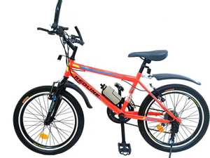 HENG RUN HRM015 Bicicletta da Montagna con Telaio in Acciaio per Bambini Forcella Ammortizzata Ruote in Lega di Alluminio Sella da Corsa - Per Ragazzi e Ragazze - Product Image 4