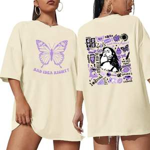 2025 Custom Oversized Drop Shoulder <strong>T</strong> <strong>Shirts</strong> Streetwear Loose Plus Size Fashion Tees with Digital Printing - Product Image 4