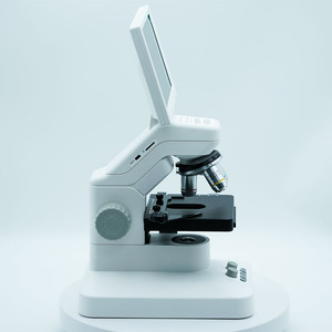Microscope numérique C-300 avec écran IPS HD de 7 pouces, <span class=keywords><strong>zoom</strong></span> 1200X, vidéo HDMI, double éclairage, support métallique, stockage TF, application WiFi - Product Image 2