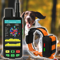 Collier GPS pour chien ESEEK, étanche, avec fonction de suivi, localisateur, émetteur-récepteur VHF/4G, alerte d'arrêt et surveillance des aboiements en direct