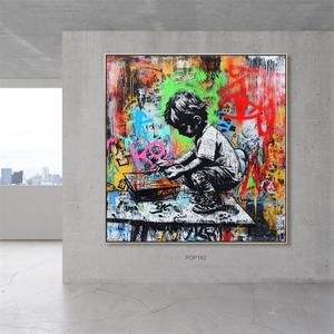 Abstracción moderna en la decoración del hogar Pop Art Wall Pictures Canvas Painting Decorativo - Product Image 2