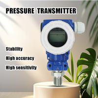 Transmetteur de pression réglable à affichage numérique intelligent de haute précision pour la pression de qualité d'application de gaz d'air