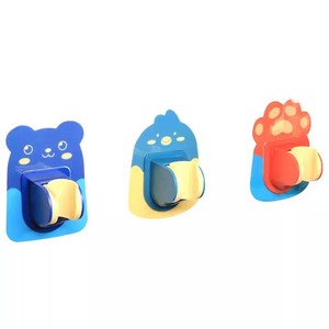 Cartoon Shower Head Holder Suction Cup Adjustable Bathroom Accessory Bear Cat Paw Design - Product Image 5