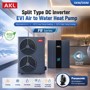 Bomba de Calor <span class=keywords><strong>Split</strong></span> de 25KW, Funcionamiento Silencioso, Control Remoto por Aplicación WIFI, Evita Congelación de Tuberías de Agua, Alta Fiabilidad, Apta para Hogares en Alemania - Product Image 1