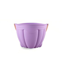 Ensemble de seaux de plage souples en TPR MY TOYS (7 pièces) avec pelle à sable et à neige, pour extérieur, unisexe, été, logo personnalisé, pour bébés de 2 ans et plus