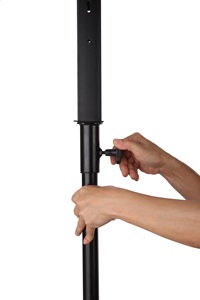 Support vertical fiable pour cible de fléchettes en fer avec caractéristiques de sécurité durables, support professionnel pour fléchettes d'extérieur, conception double face - Product Image 4